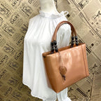 Dior Handbag Maris Pearl Patent Formal Business Travel — view 3