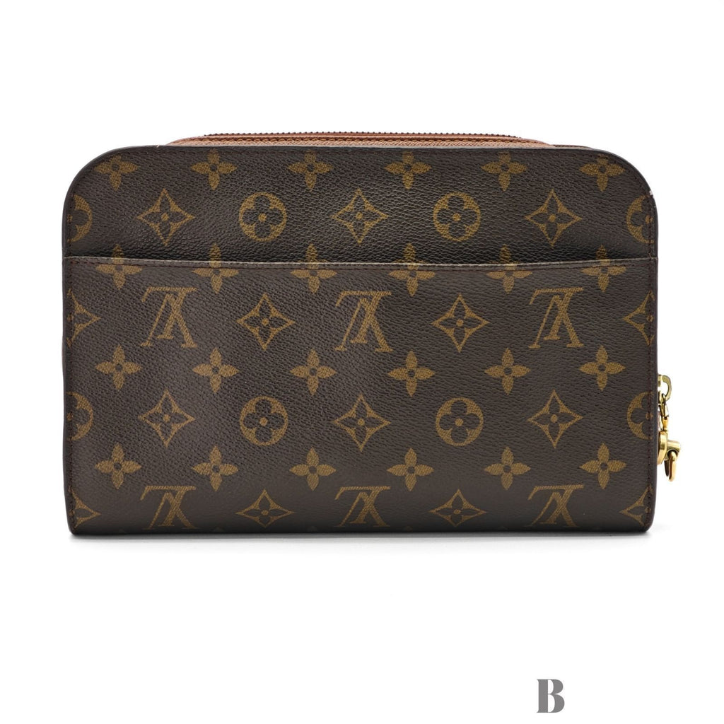 Louis Vuitton Orsay Second Handbag Clutch Brown — view 2