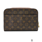 Louis Vuitton Orsay Second Handbag Clutch Brown — view 2