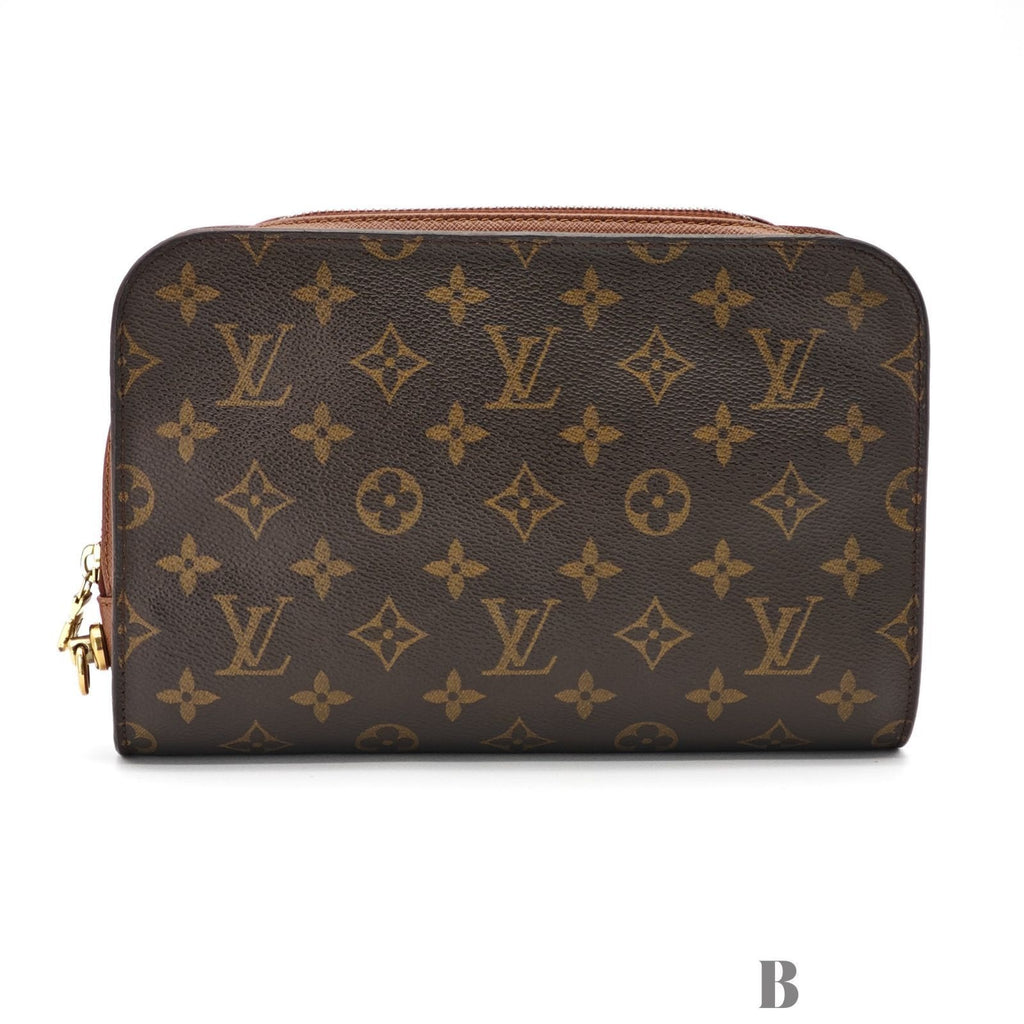 Louis Vuitton Orsay Second Handbag Clutch Brown — view 3