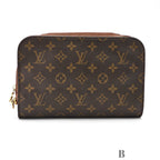 Louis Vuitton Orsay Second Handbag Clutch Brown — view 3
