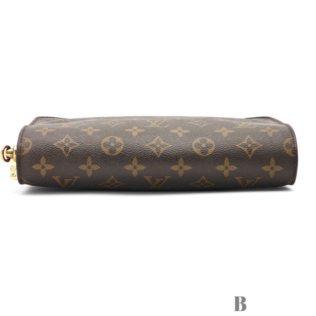 Louis Vuitton Orsay Second Handbag Clutch Brown — view 6