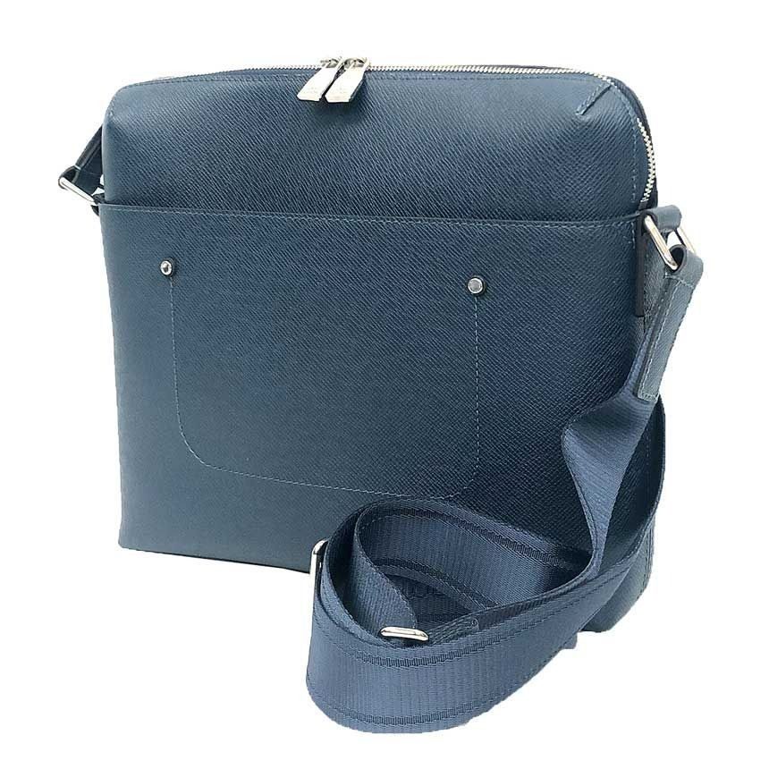 Louis Vuitton Taiga Grigori Messenger PM Shoulder Bag Ocean Navy