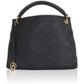 Louis Vuitton Monogram Empreinte A-z-mm Shoulder Bag Leather Noir Black