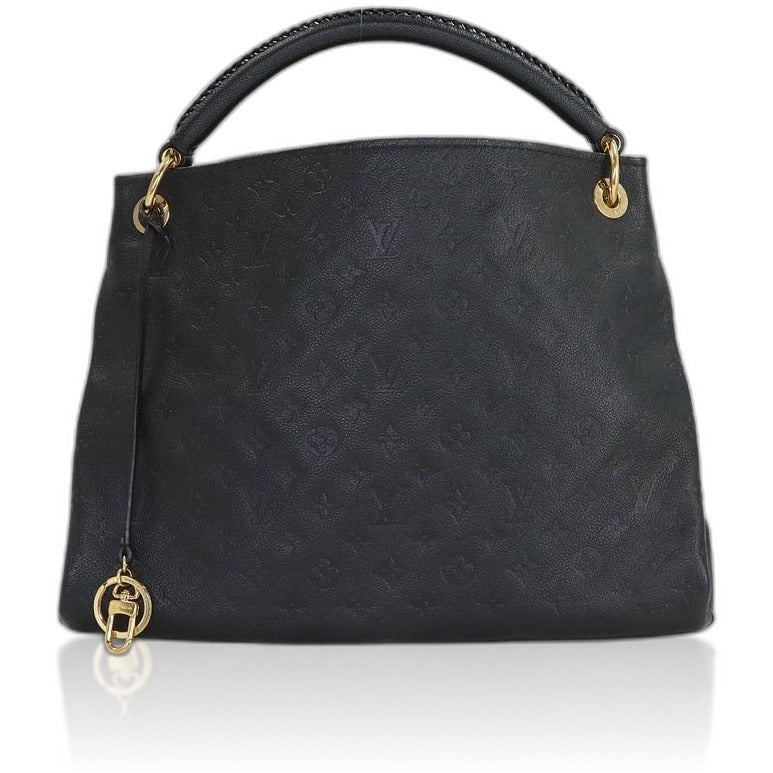 Louis Vuitton Monogram Empreinte A-z-mm Shoulder Bag Leather Noir Black