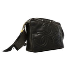 Chanel Shoulder Bag Triple Coco Lambskin Black Gold — view 2