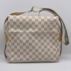 Louis Vuitton Damier Azur Naviglio Shoulder Bag Price Negotiation Welcome — view 2