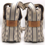 Louis Vuitton Damier Azur Naviglio Shoulder Bag Price Negotiation Welcome — view 3