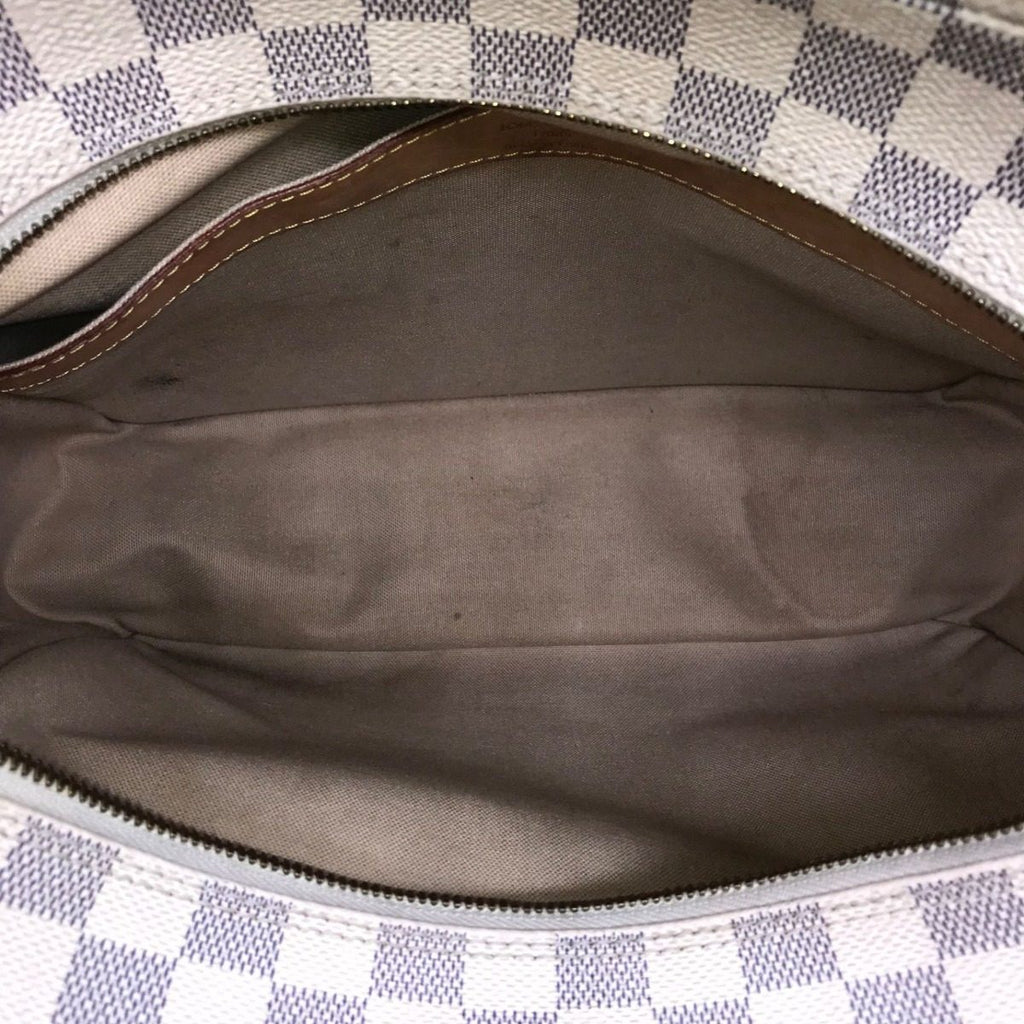 Louis Vuitton Damier Azur Naviglio Shoulder Bag Price Negotiation Welcome — view 5