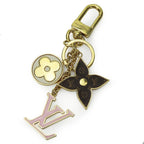 Louis Vuitton Key Holder Spring Street Signature Monogram Metal Brown