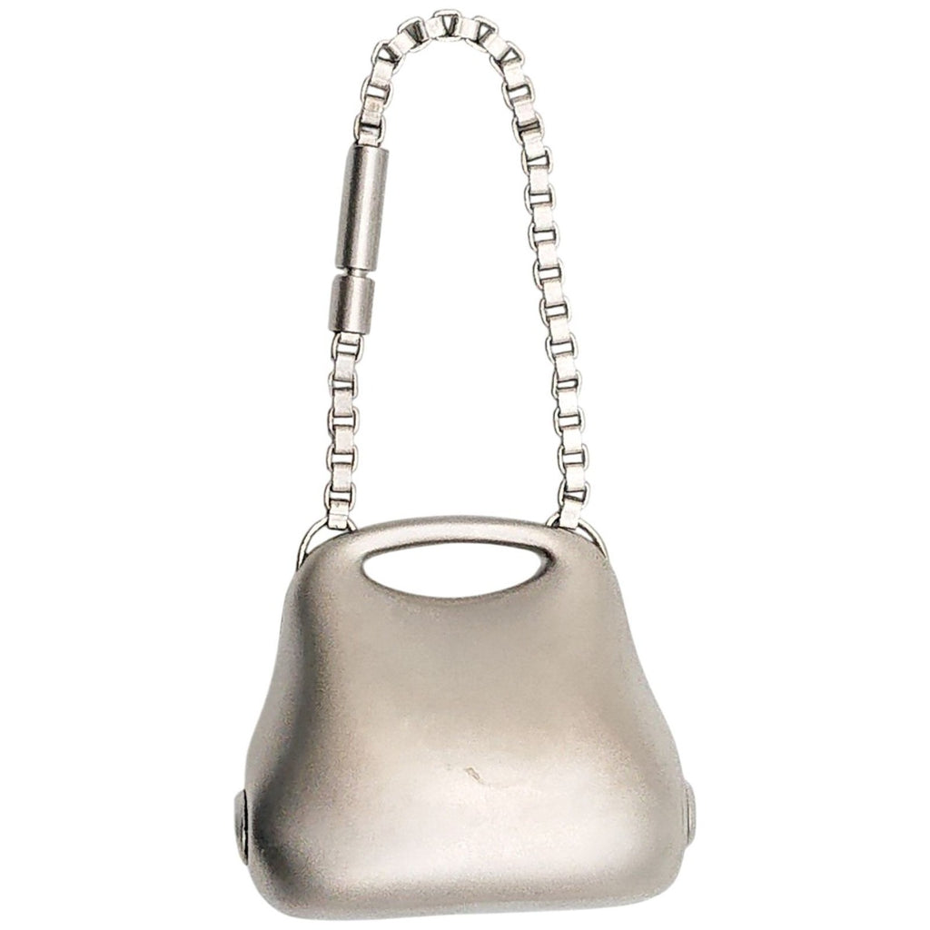Chanel Bag Charm CC Logo Silver — view 3
