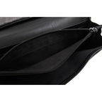 Gucci Long Wallet Women Leather Black GG Horsebit — view 8