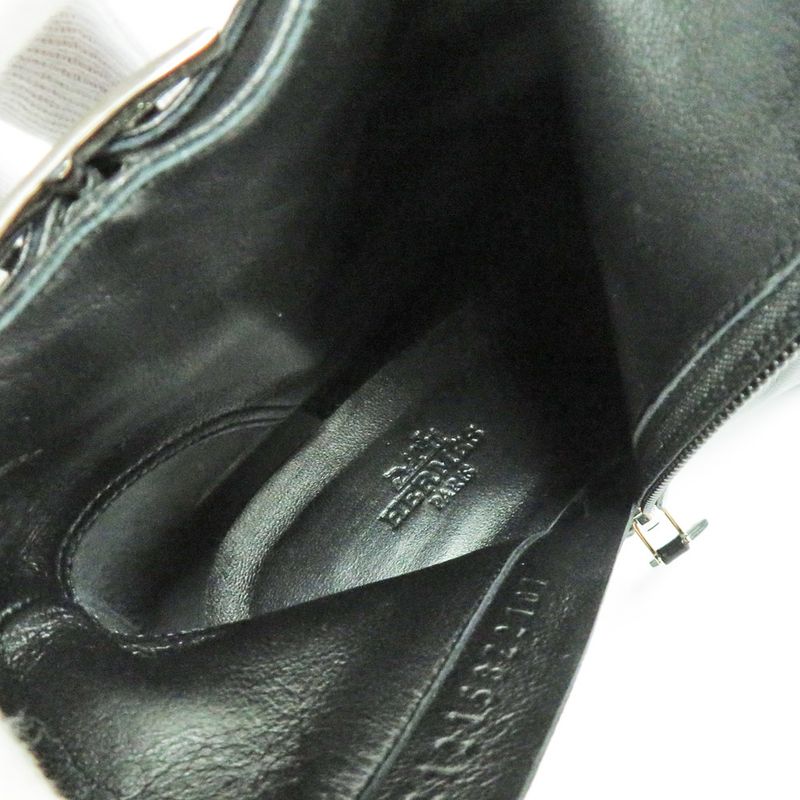 Hermes Blanche Shorts 38 Hhardware Black Silver — view 5
