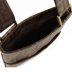 Fendi Zucca Pattern Shoulder Bag Brown — view 5