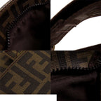 Fendi Zucca Pattern Shoulder Bag Brown — view 8