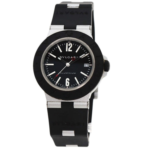 Bvlgari Aluminum Date Watch Rubber