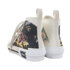 Dior Homme Astero Canvas High Cut Sneakers White 40 — view 4