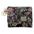 Dior Lotus Flower Wallet Trifold Handbag