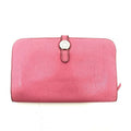 Hermes Long Wallet Dogon GM Taurillon Clemence Pink