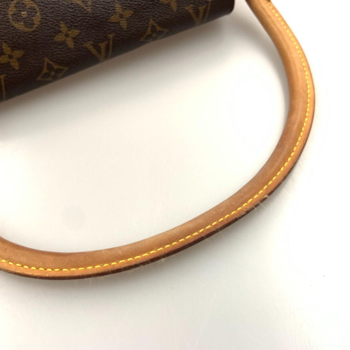 Louis Vuitton Monogram Mini Looping Semi-Shoulder Bag Brown — view 5