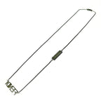 Fendi Metal Logo Necklace Black — view 5