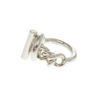 Hermes Croisette Size 55 Silver 925 Ring 0136 — view 5