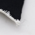 Chanel Ribbon Logo Vintage Satin Black White 15 g Brooch — view 4