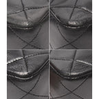 Chanel Chain Shoulder Bag Gold Lambskin Quilted Single Flap — view 5