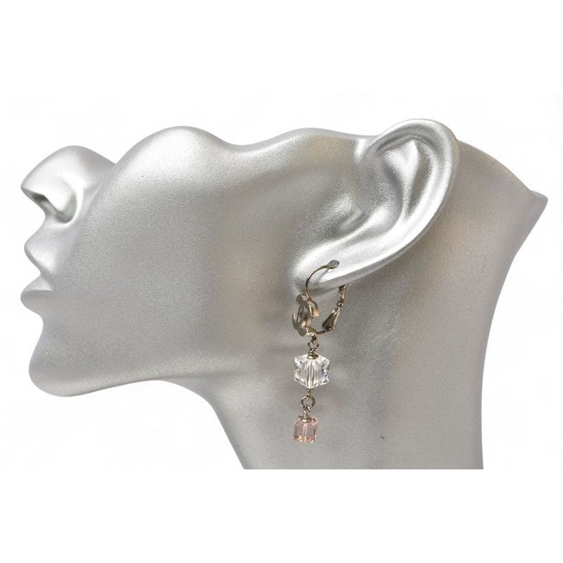 Chanel Accessories CC Logo Clear Pink Cube 08 P Silver — view 5