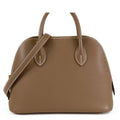 Hermes Bolide 1923 25 Etoupe Gold Epsom 2-Way Shoulder Bag