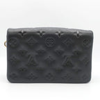 Louis Vuitton Pochette Cousin Shoulder Bag Monogram Black — view 4