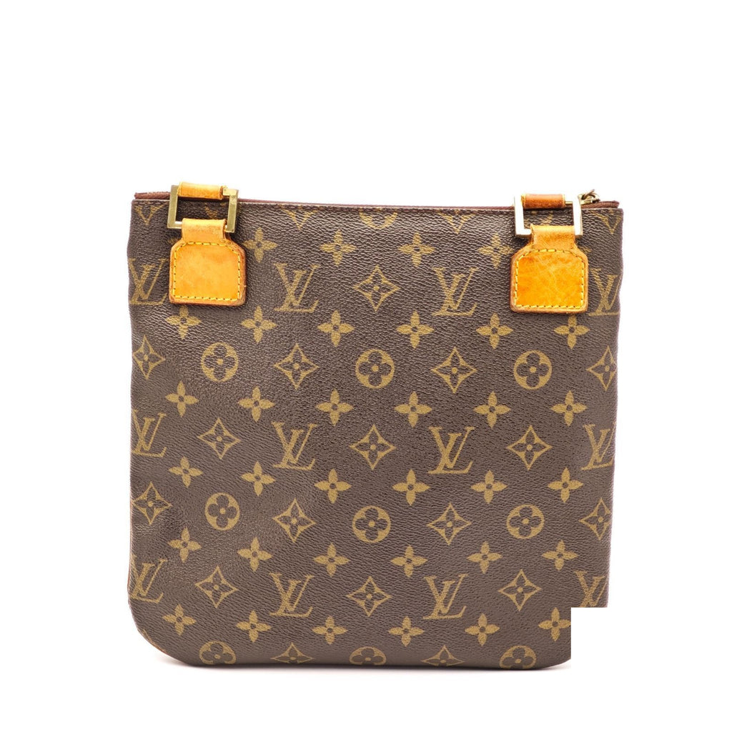 Louis Vuitton Pochette Bosphere Shoulder Bag Light Brown — view 3