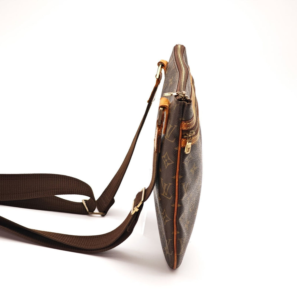 Louis Vuitton Pochette Bosphere Shoulder Bag Light Brown — view 4