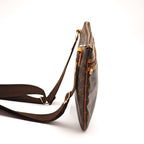 Louis Vuitton Pochette Bosphere Shoulder Bag Light Brown — view 4