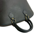 Louis Vuitton Vintage Alma Epi Leather Boston Bag Black — view 4