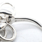 Gucci Earrings Horsebit Drop Hook 18K White Gold — view 4