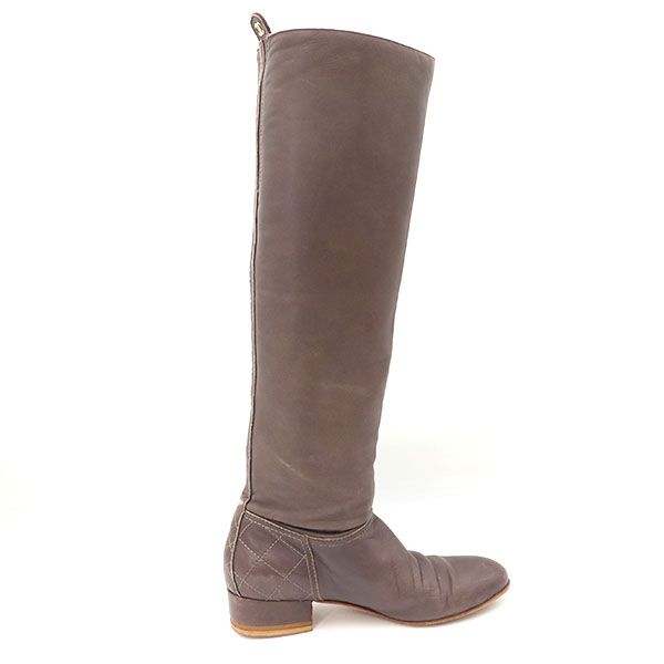 Chanel Long Boots Lambskin 38 — view 5