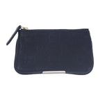 Gucci GG Emblem Key Pouch Aaeem 1000 Case Grain Leather Black