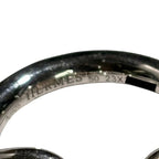 Hermes Echappe Croisette Ring GM 50 Silver Purchased in 2024 — view 7