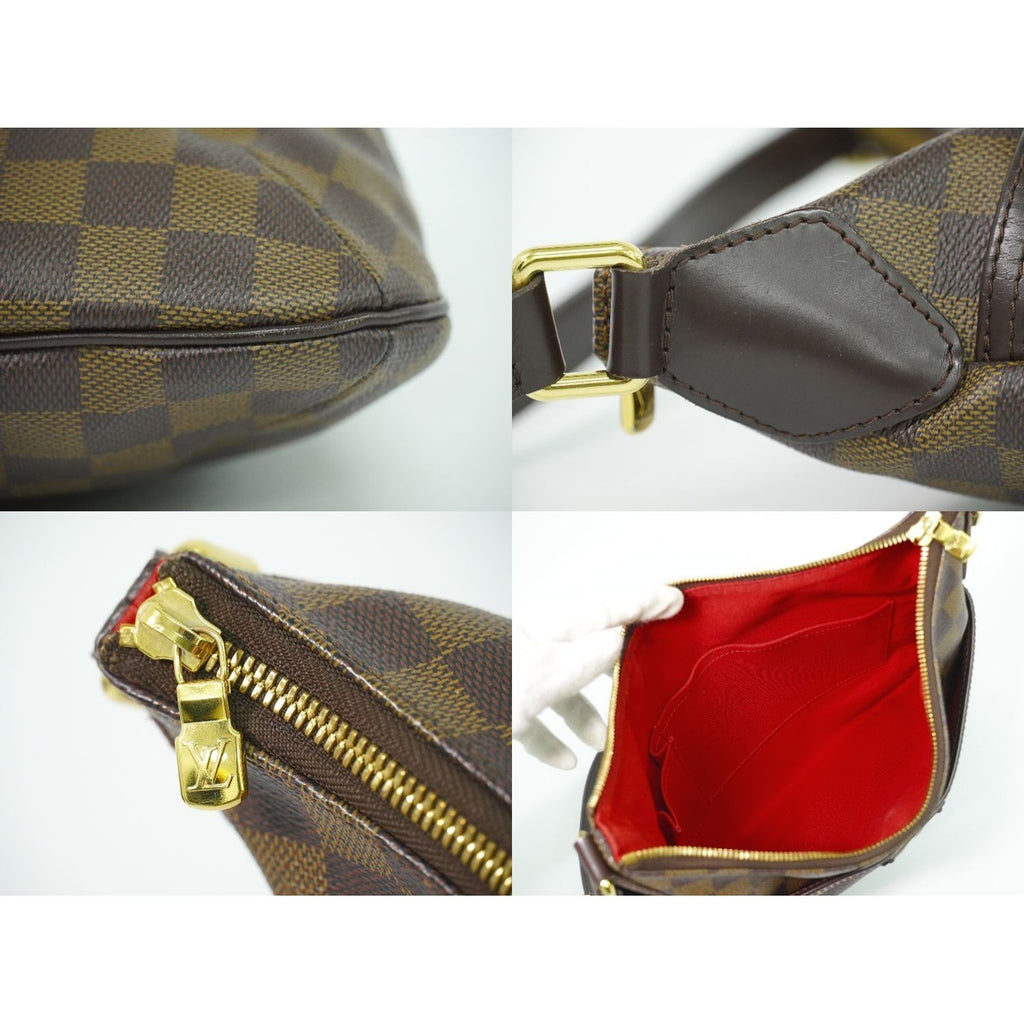 Louis Vuitton LV Blue Msbury PM Damier Ebene Shoulder Bag Pochette — view 7