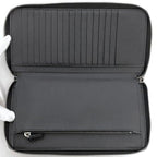 Prada Round Zipper Long Wallet Document Case — view 7