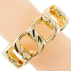 Chanel Gold Plated 28 67.3 g Bangle — view 2