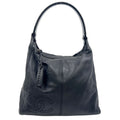 Chanel Limited Double Stitch CC Logo Hobo Random Lambskin Black Shoulder
