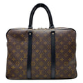 Louis Vuitton Monogram Macassar Porte Documents Voyage Business Briefcase