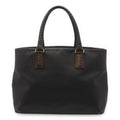 Bottega Veneta Marco Polo Tote Bag Leather Dark Brown Black