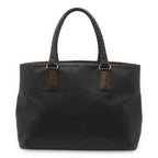Bottega Veneta Marco Polo Tote Bag Leather Dark Brown Black — view 2