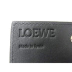 Loewe Anagram Leather Card Case Business Holder Gray — view 5