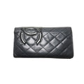 Chanel Cambon Line Leather Bifold Wallet