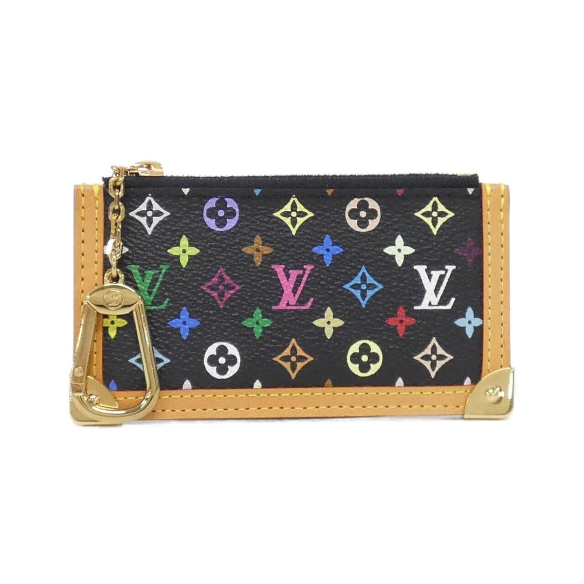 Louis Vuitton Multicolor Pochette Cles Coin & Key Case Holder
