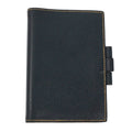 Hermes Agenda GM Leather Yellow Navy Notebook Cover Silver